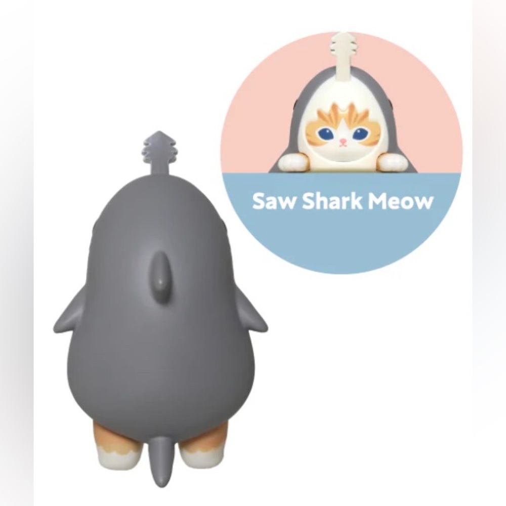 Brand New in (Open) Box Authentic Sonny Angel x  Mofusand Saw 🦈 Shark Meow
